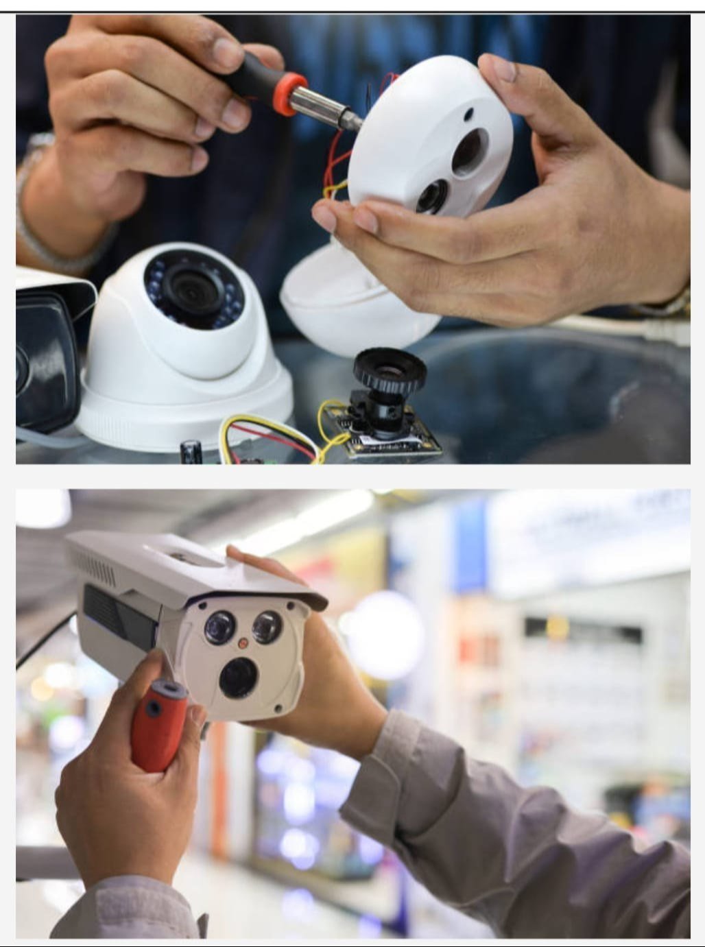 CCTV Camera sales and services available