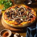 BBQ Mushroom Pizza